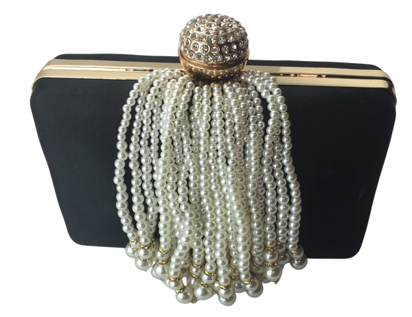 Elegant Pearl Clutch