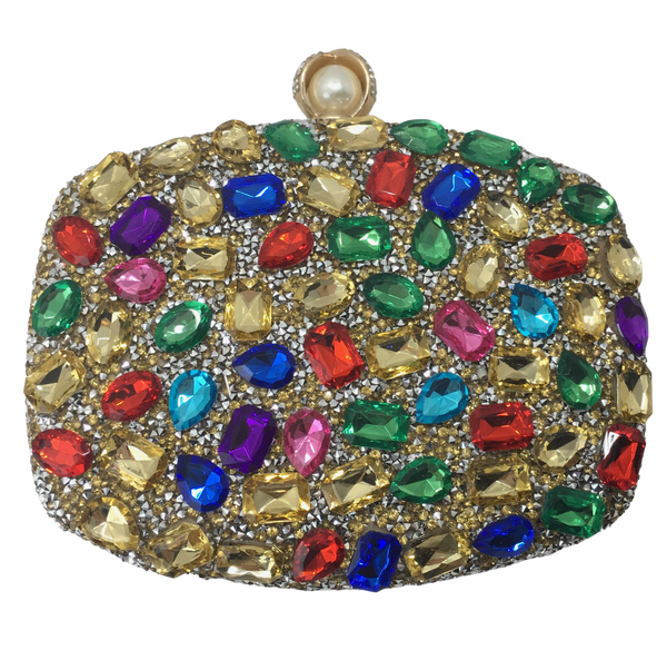 Glam Rhinestones Evening Clutch