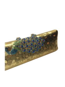 Signature Peacock Clutch