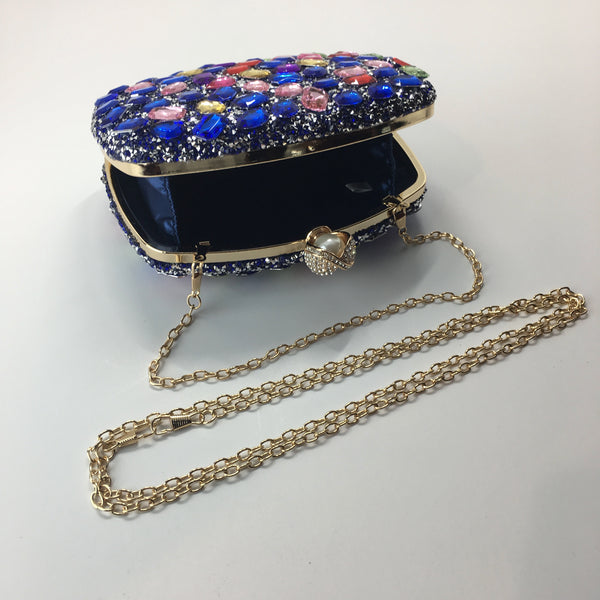 Glam Rhinestones Evening Clutch