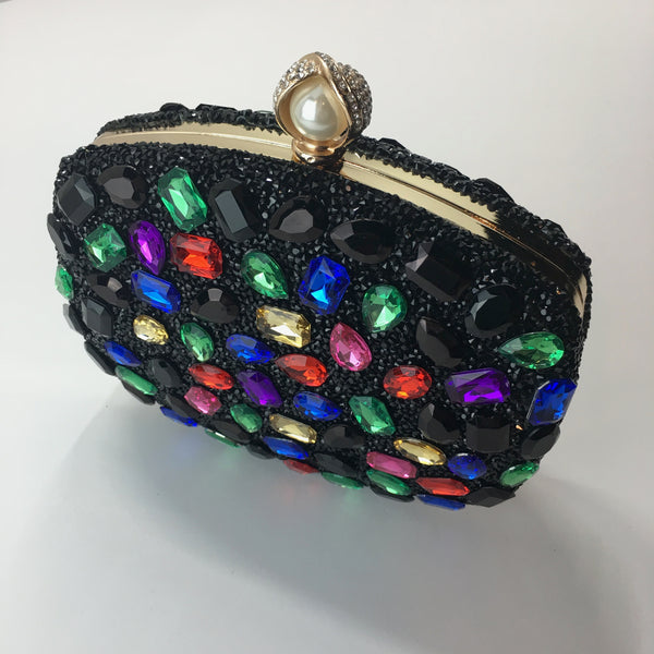 Glam Rhinestones Evening Clutch