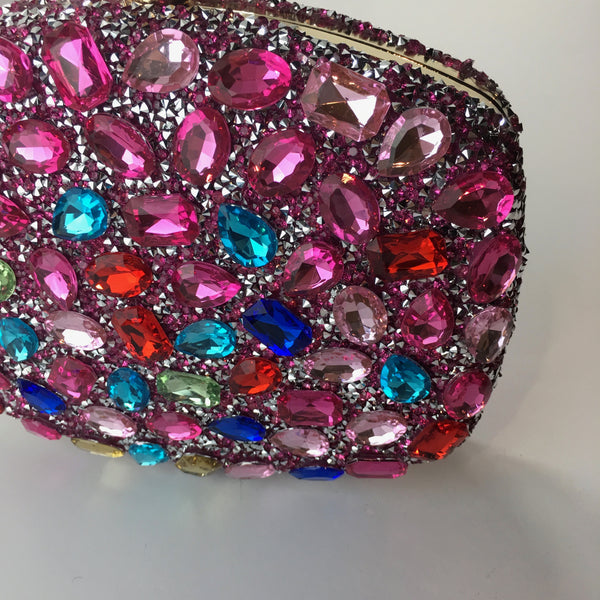 Glam Rhinestones Evening Clutch