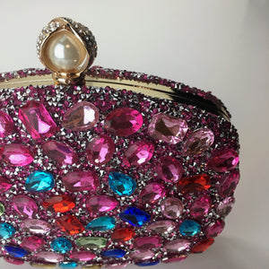 Glam Rhinestones Evening Clutch