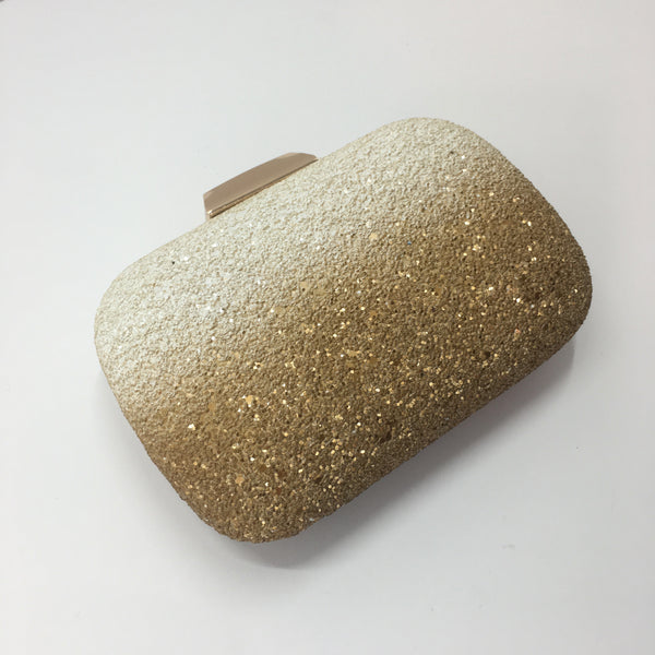 Sparkly Ombre Oval Clutch