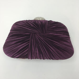 Vintage Style Satin Clutch