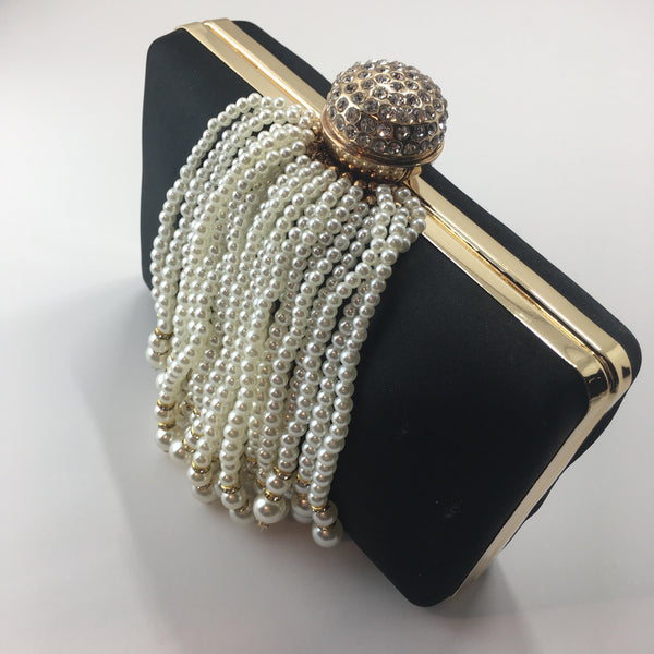 Elegant Pearl Clutch