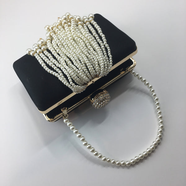 Elegant Pearl Clutch