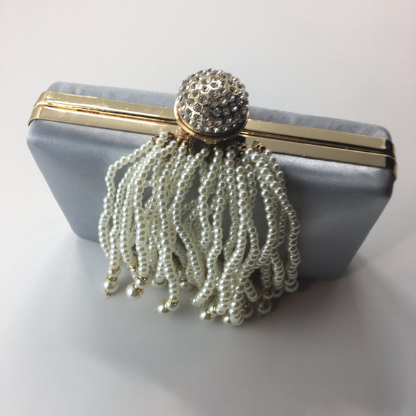 Elegant Pearl Clutch