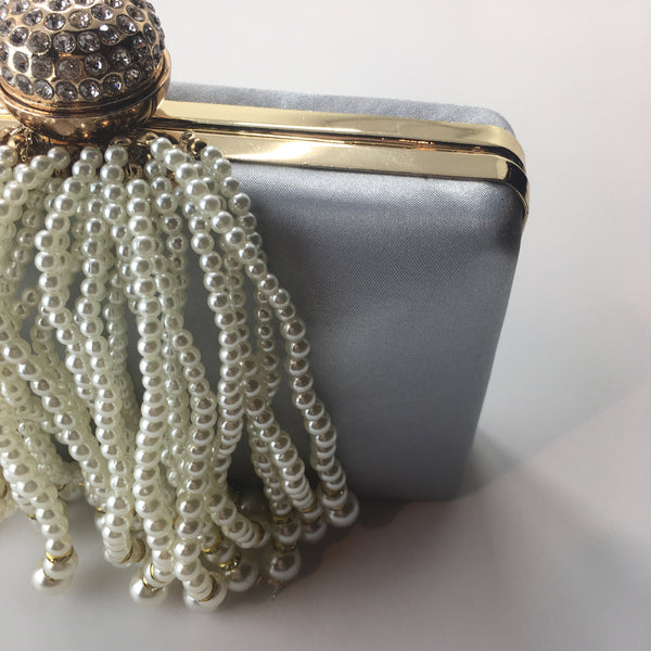 Elegant Pearl Clutch