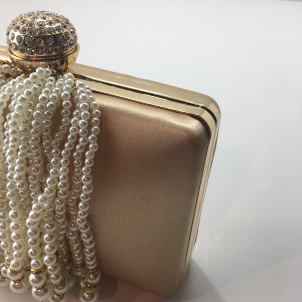 Elegant Pearl Clutch