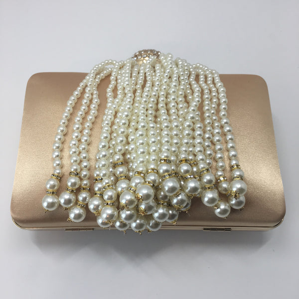 Elegant Pearl Clutch