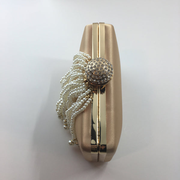 Elegant Pearl Clutch