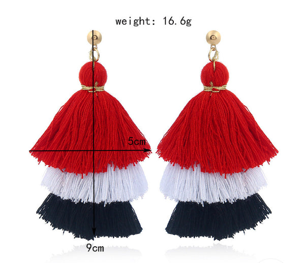 Fringe Tassel Earrings