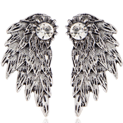 Wings Shape Stud Earrings