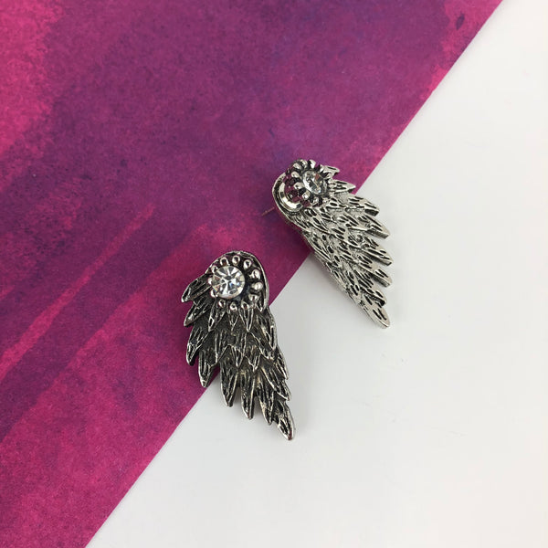 Wings Shape Stud Earrings