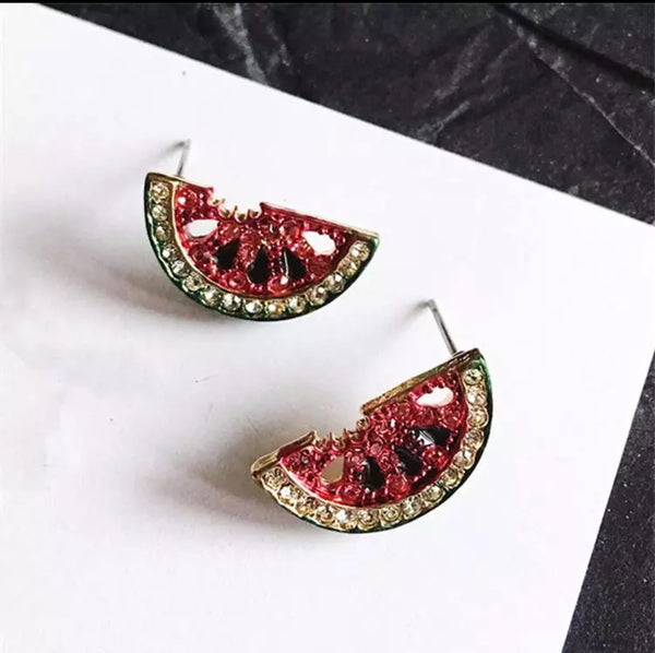 Watermelon Earrings