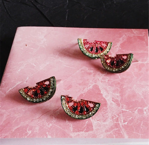 Watermelon Earrings