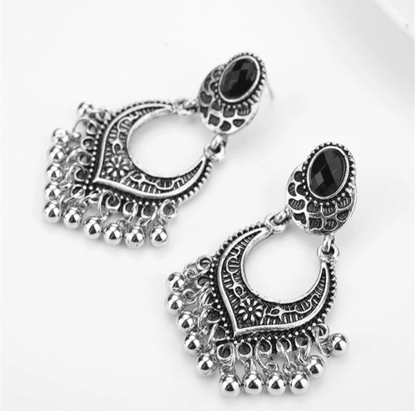 Metal Bead Earrings