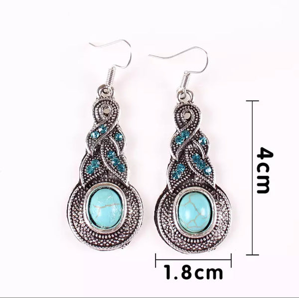 Turquoise Drop Earrings