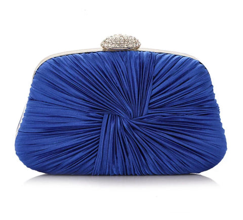 Vintage Style Satin Clutch