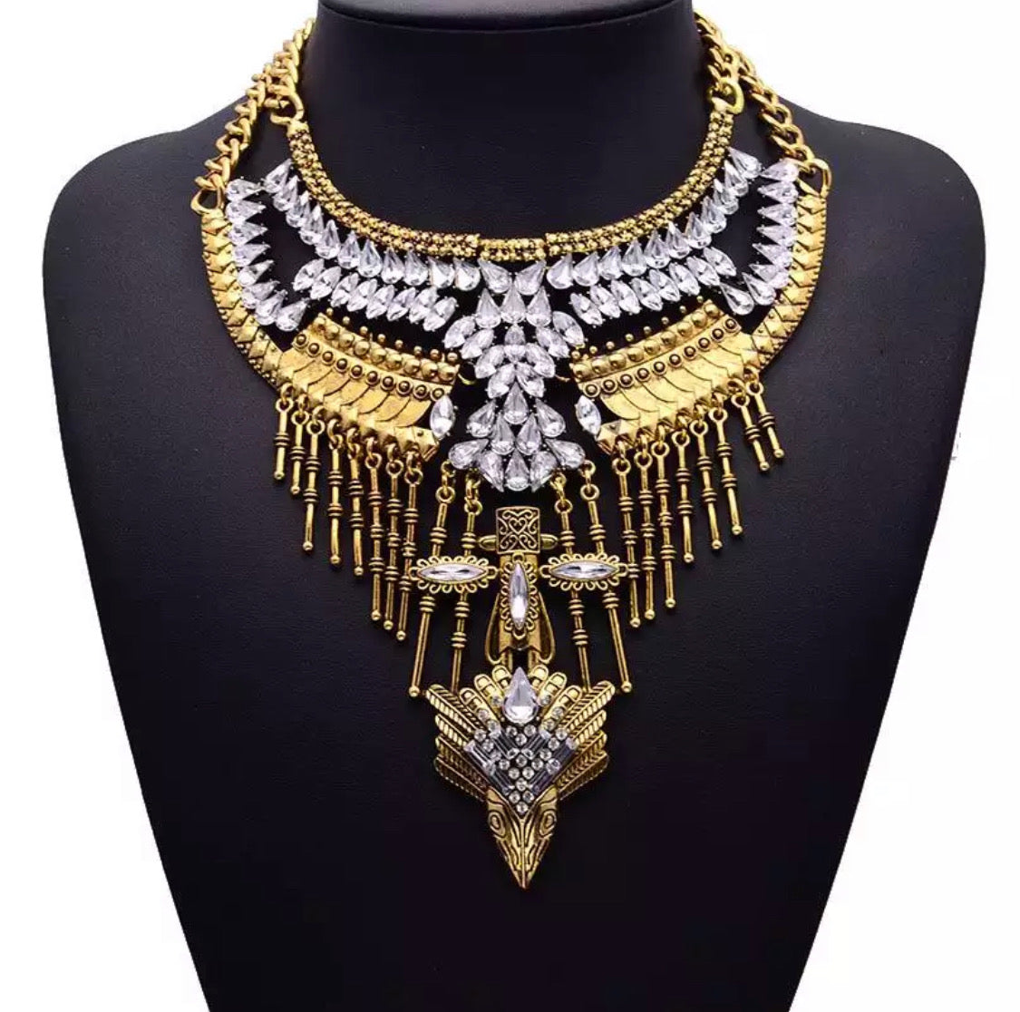 Gold Cleopatra Necklace